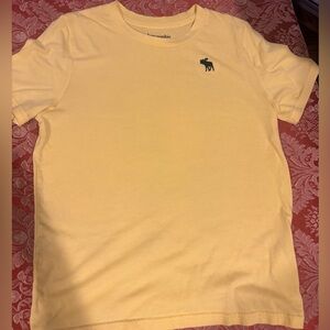 Abercrombie Kids Soft Yellow Tee